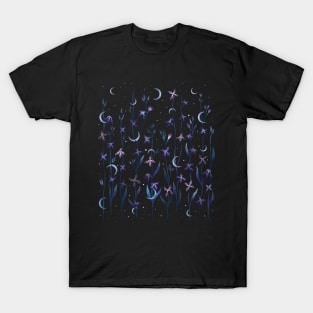 Greeting to the Moon - Matthiola longipetala T-Shirt